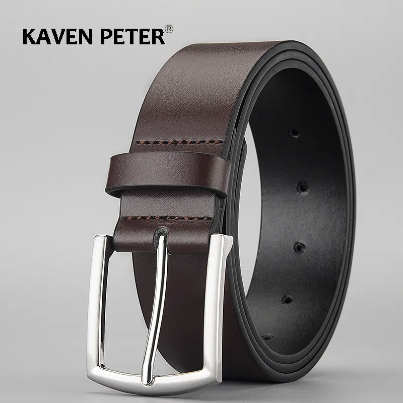 Famous Brand Luxury Designer Belts for Men Classic Pu Leather Pin Buck